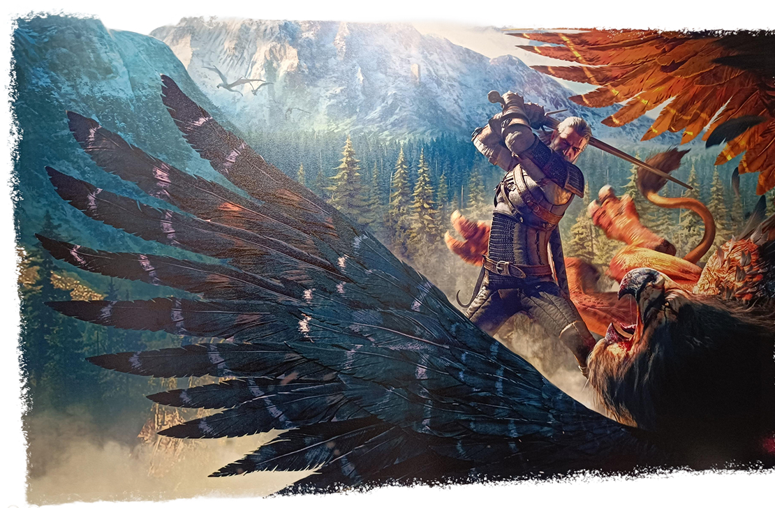 Dzieło sztuki na ścianie